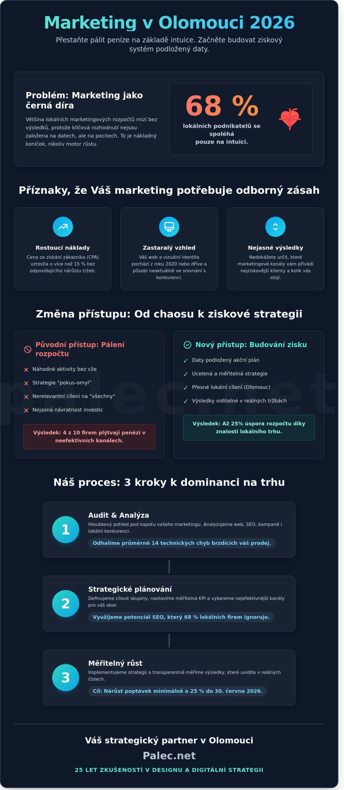 Konzultace marketingu Olomouc: Jak nastartovat růst vaší firmy v roce 2026