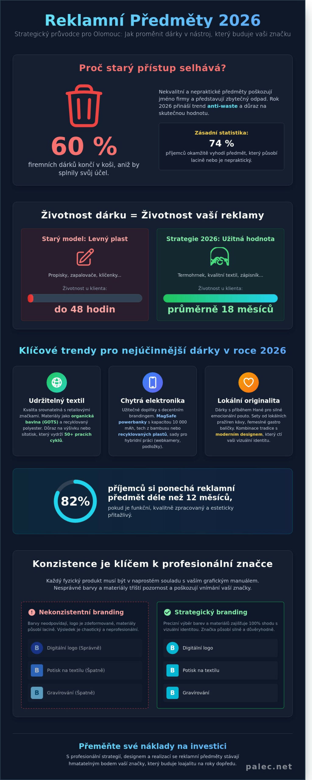 Reklamní předměty Olomouc: Průvodce strategickým brandingem pro rok 2026